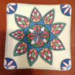 Traditional pottery painting
