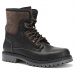 Leather boots