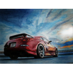 oil paint drawings
