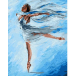 painted with oil paint