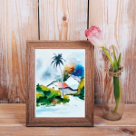 watercolor painting