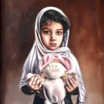 Girl oil painting (regret)