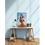 Horse oil painting