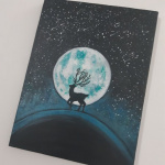 Acrylic paintings on canvas